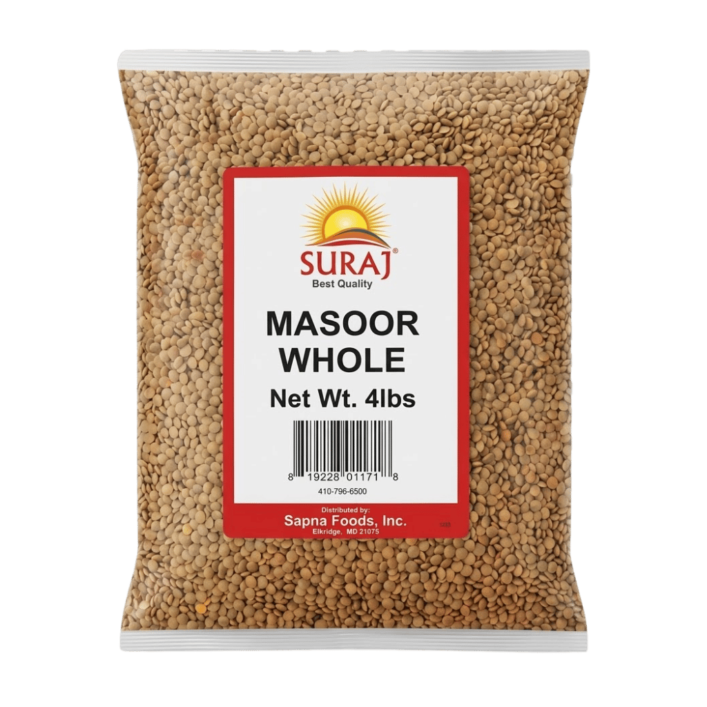 Suraj Masoor Whole 4 lb buy online USA - 1